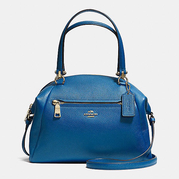 Modern Style Coach Prairie Satchel In Pebble Leather | Women - Click Image to Close